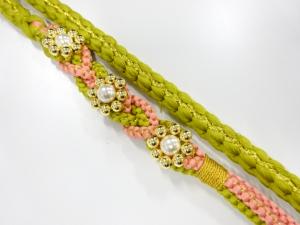 正絹　振袖用　手組帯締め